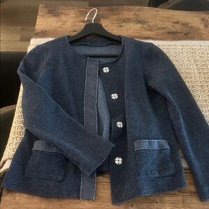 Amina Rubinacci Blue Jacket